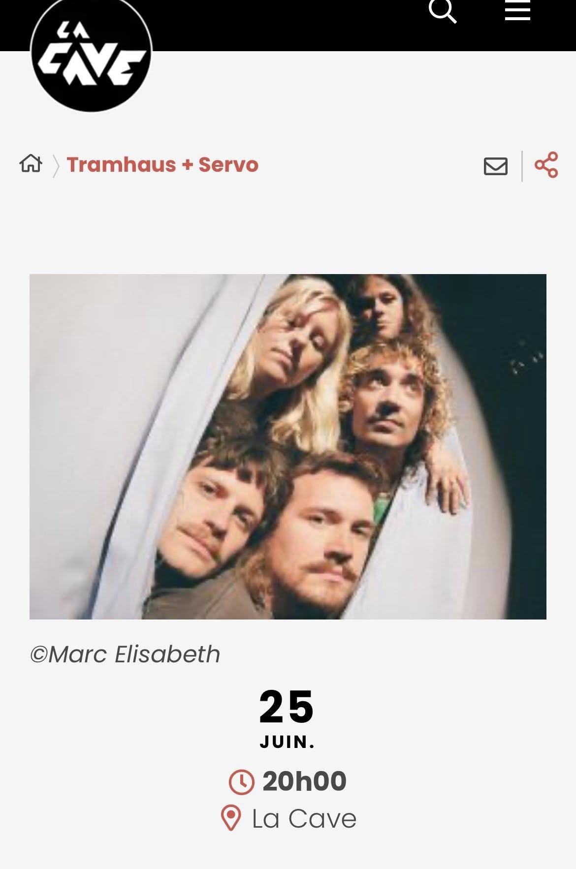 Tramhaus en concert, groupe de post-punk de Rotterdam, avec Servo en première partie à la Cave d’Argenteuil.