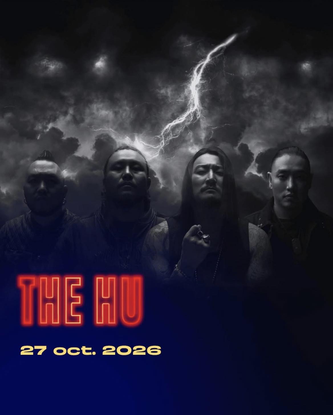affiche de The Hu à l'Olympia Paris 2026