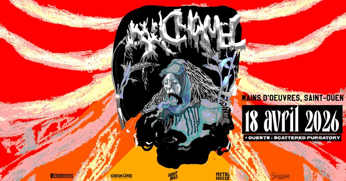 affiche du concert de ak'chamel à la main d'œuvres de saint ouen