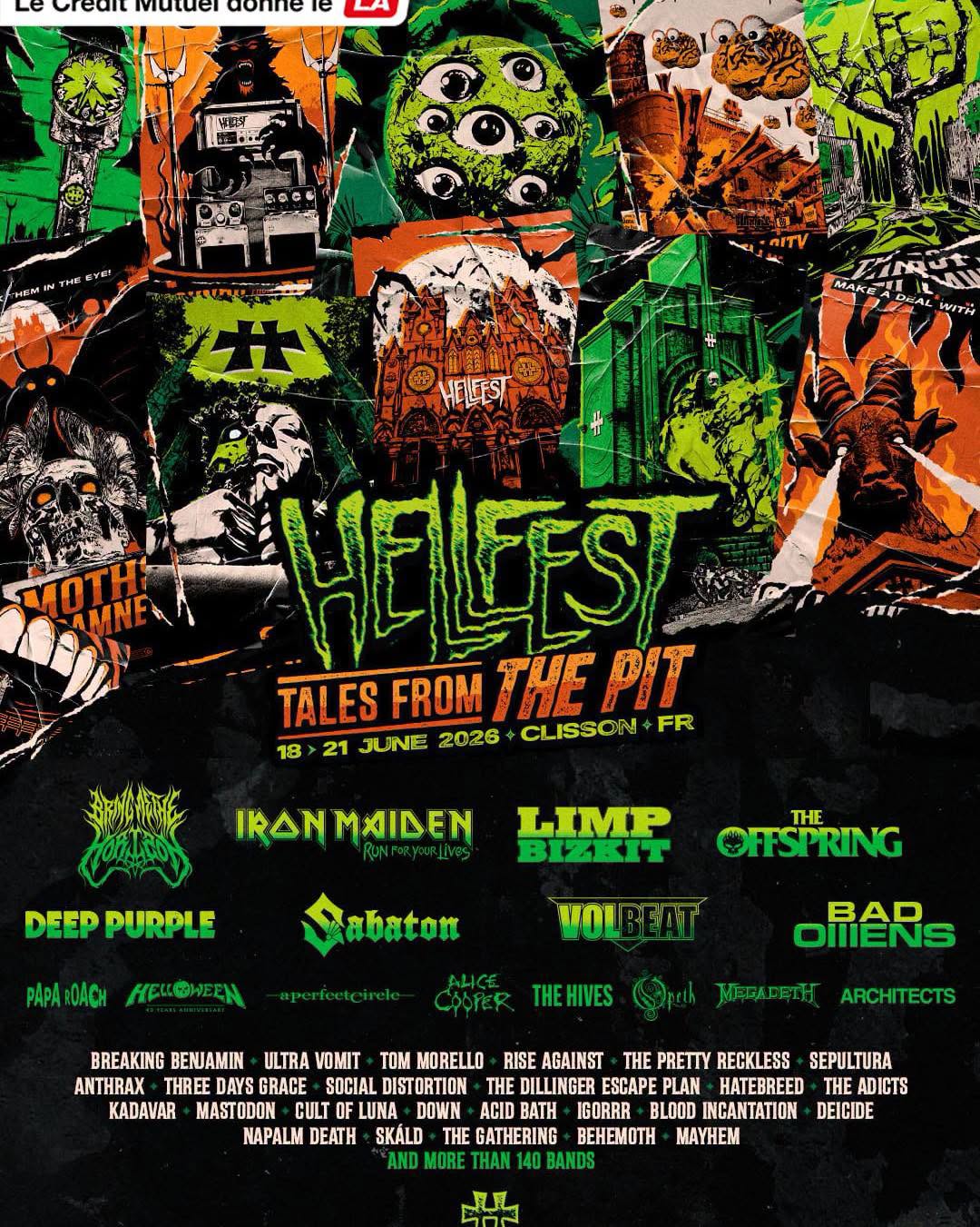 AFFICHE HELLFEST 2026