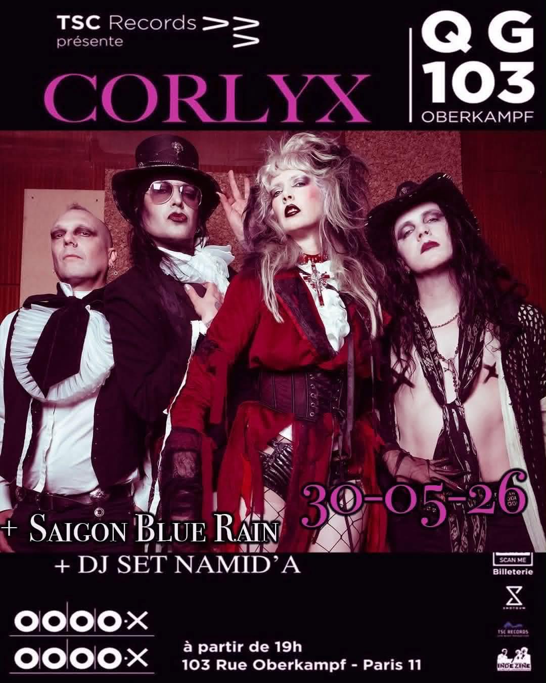 CORLYX AFFICHE PARIS 2026