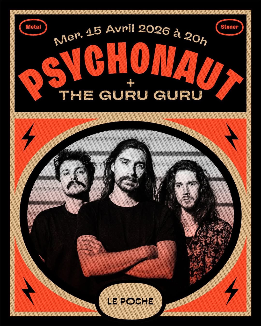 Psychonaut et The Guru Guru en concert au Poche de Béthune