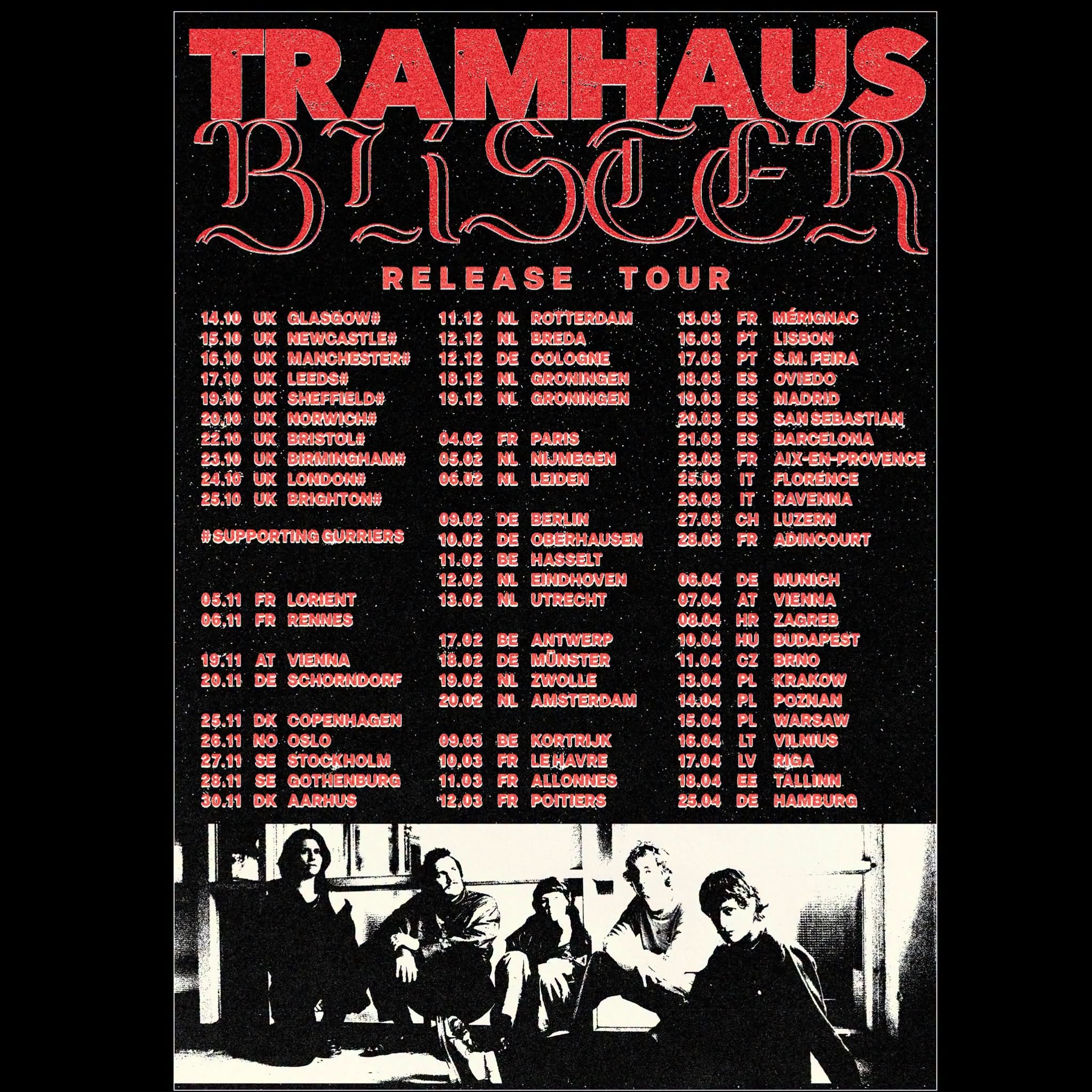 TRAMHAUS RELEASE TOUR 2026