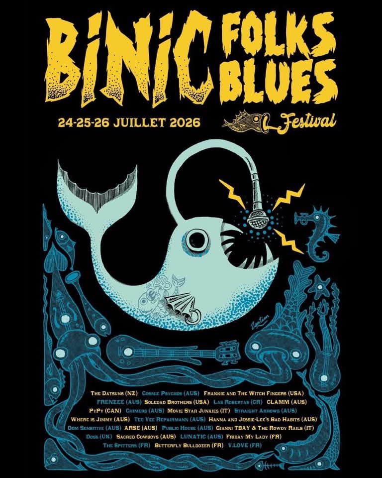 AFFICHE BINIC FOLKS BLUES 2026