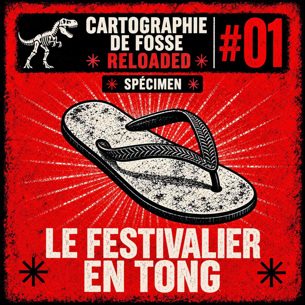 Festivalier en tong dans un festival, Cartographie de Fosse Reloaded