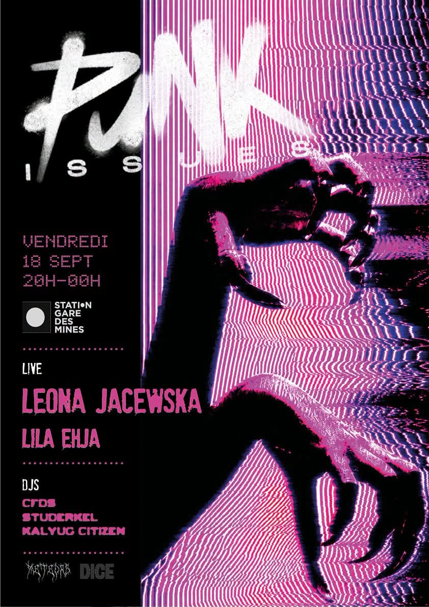 Lila Ehjä à PUNK ISSUES #4 à La Station Gare des Mines à Paris