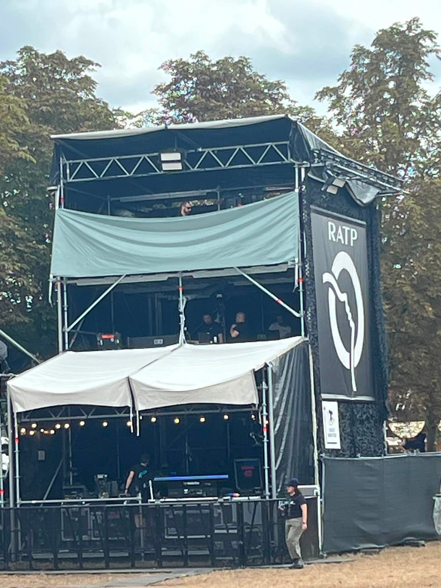 Sponsors et signalétique à Rock en Seine 2026 à Saint-Cloud