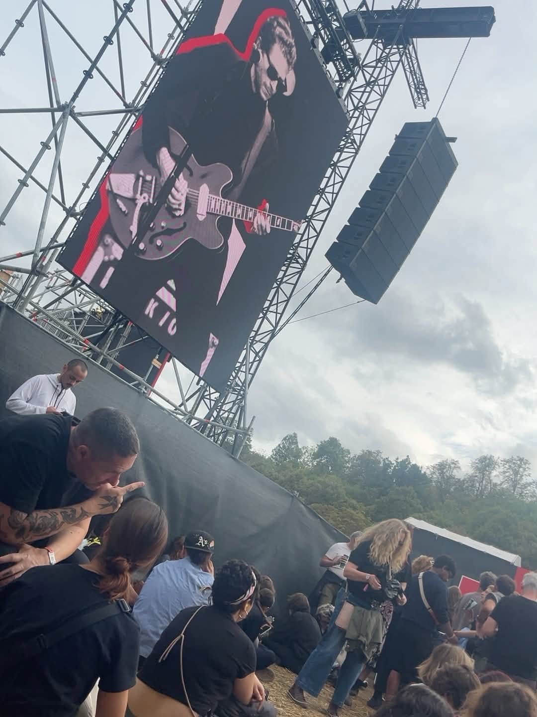 Paul Banks avec Interpol à Rock en Seine 2026